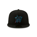 New Era Miami Marlins 5950 Black/Blue 70456861