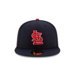 New Era St Louis Cardinals 5950 Navy/Red 70541091