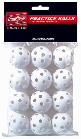 Rawlings 5" Small Training Wiffle Balls 12 Pack
